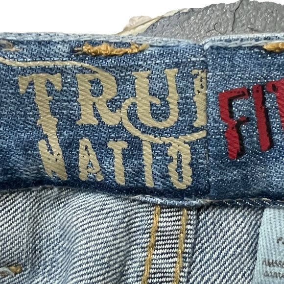 TRUE NATION RELAX FITTING JEANS SIZE 52βX30β LENGTH FADED BLUES GREAT CONDITION. - Picture 9 of 11